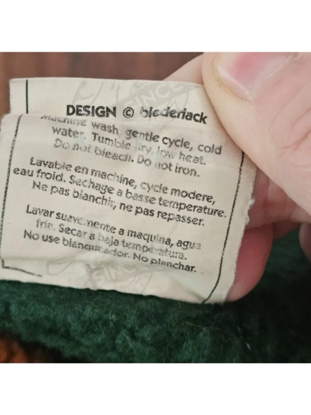 Vintage Biederlack Reversible Deer Buck Doe Southwestern Blanket 52” By 75”